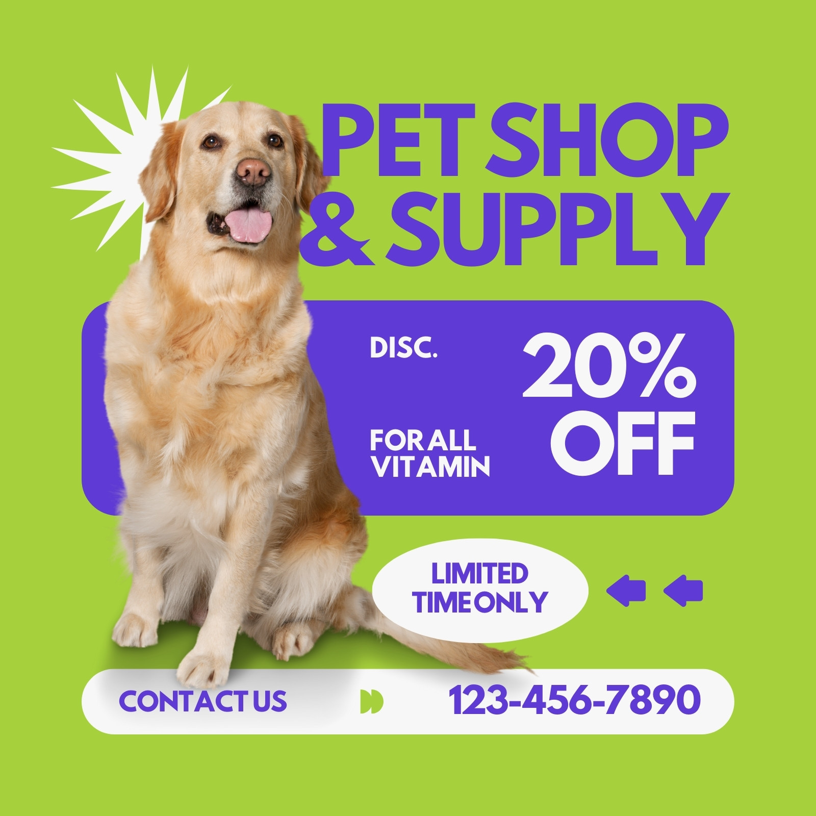 Pet Shop Vitamin Discount